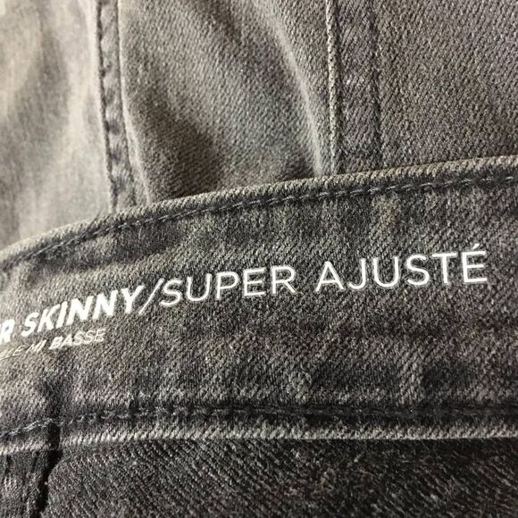 Old Navy NWT Gray Super Skinny Jeans Size XXL - Picture 7 of 8